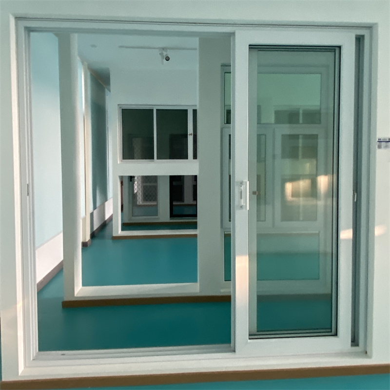 Balcony PVC Double Glass Lift Slide Door