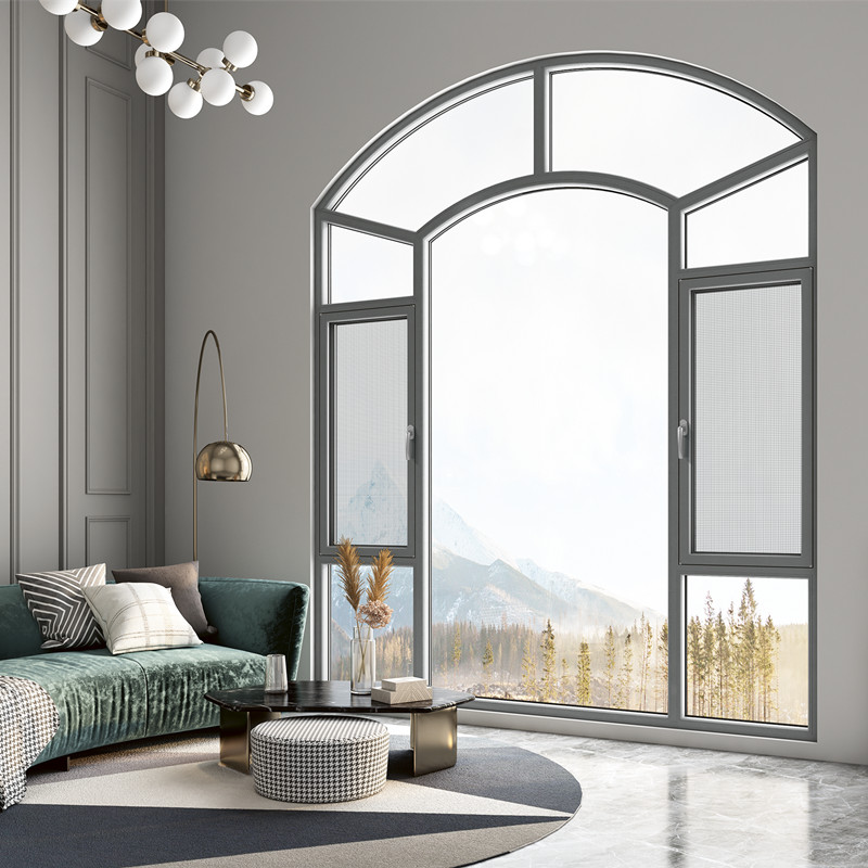 Economic Style And Hot Selling Fixed Round Window