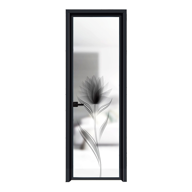 Exterior Double Doors Aluminum Frame Entry Door
