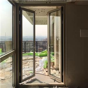10 Years Warranty Commercial System Double Pane Doors