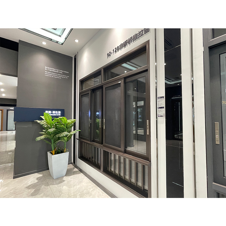 Aluminum Customized Sliding Window With Mesh Screen