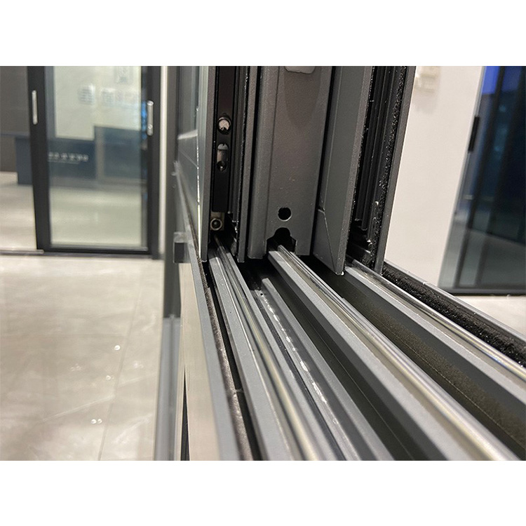 Aluminum Slider Double Glass Window