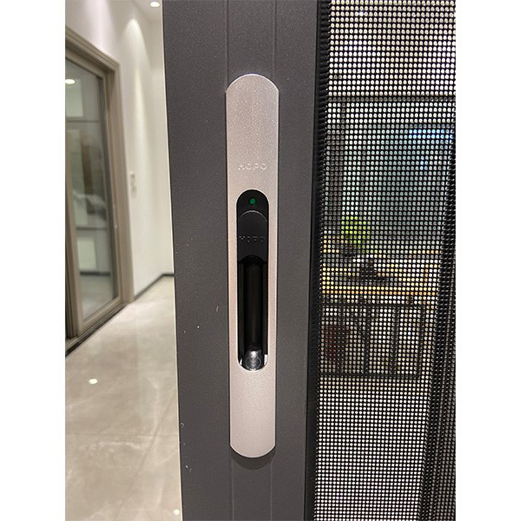 Aluminum Slider Double Glass Window