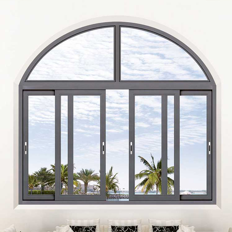 Aluminum Fix Single/double Glaze Circular Window
