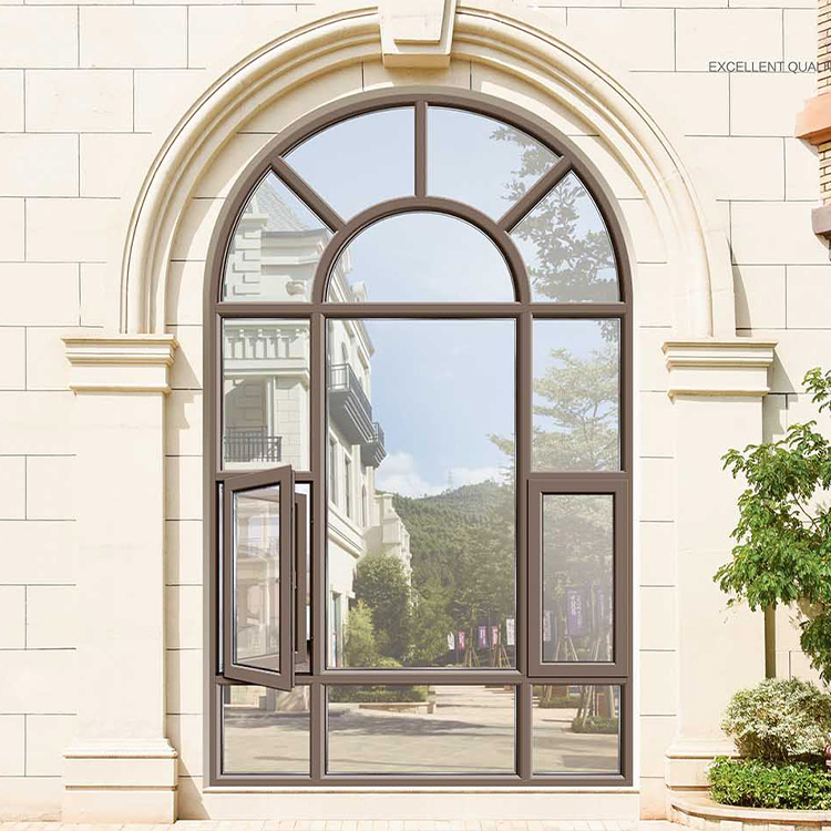 Aluminum Fix Single/double Glaze Circular Window