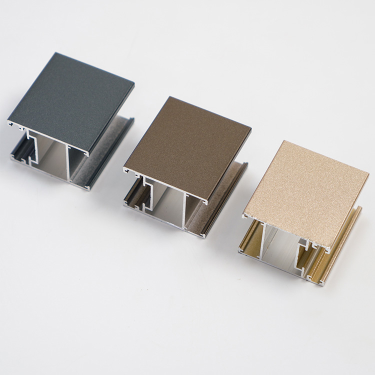 China Extruded Colour Anodizing Aluminium Frame Window And Door Profile 6000 Grade Alloy