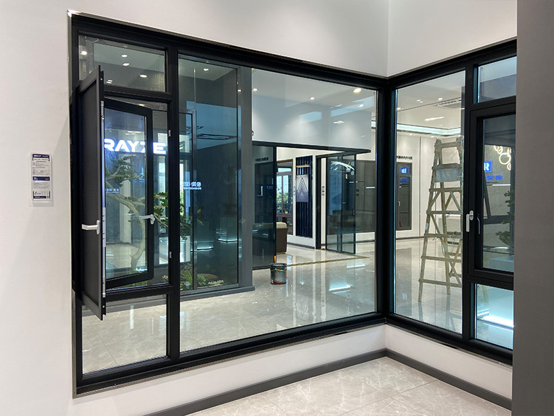 Powder Coating Casement Window With Falling Protecter