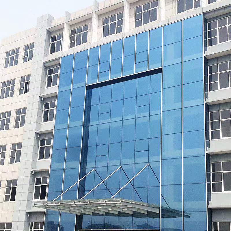 Double Glazed Cladding Exterior Facade Unitized Curtain Wall