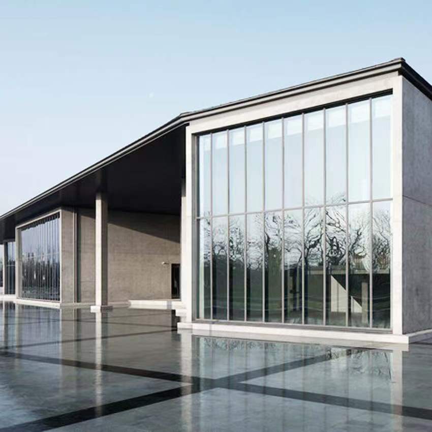 Bangunan Moden Luaran Hiasan Aluminium Pelapis Fasad Panel Dinding Komposit