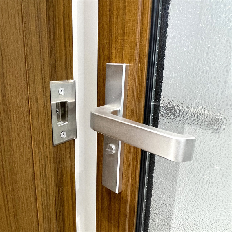 15 Lite Front Door Replacement With Grill Aluminum Hung Door
