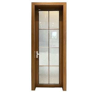15 Lite Front Door Replacement With Grill Aluminum Hung Door