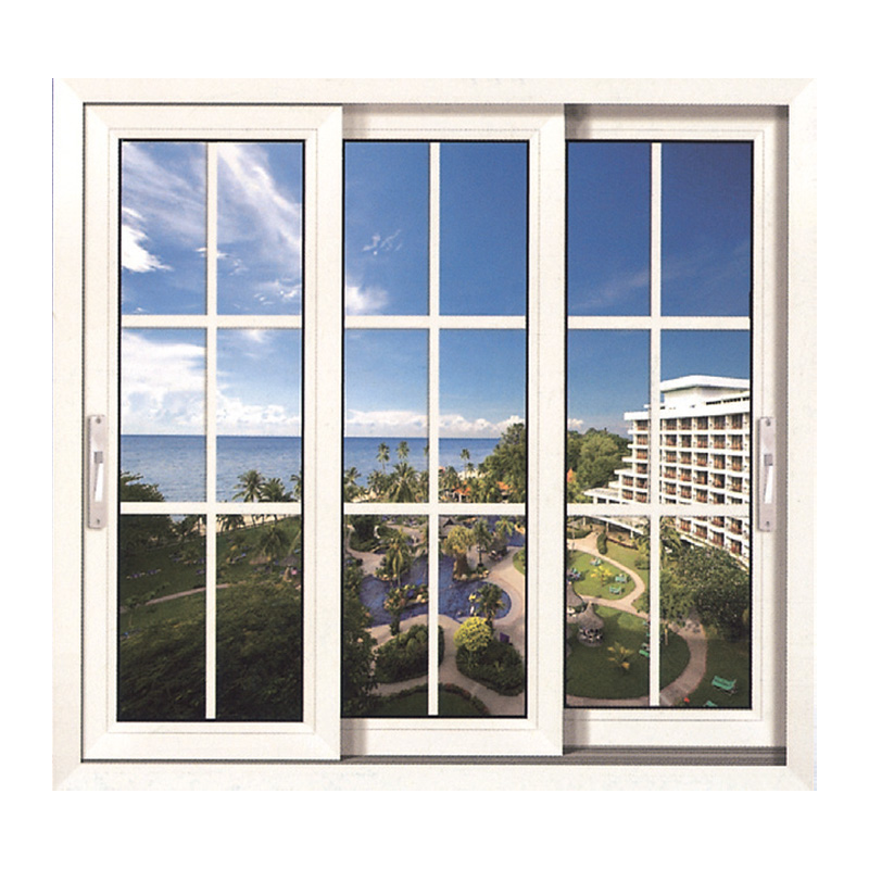 PVC-Grill-Design-Schiebefenster im europäischen Stil