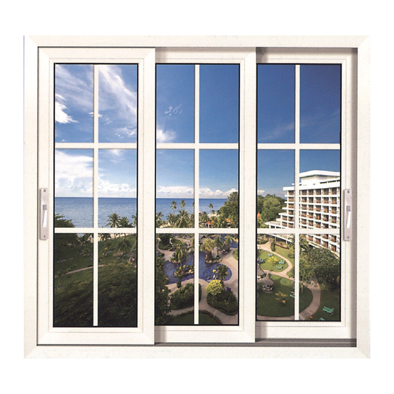 European Style PVC Grill Design Sliding Window