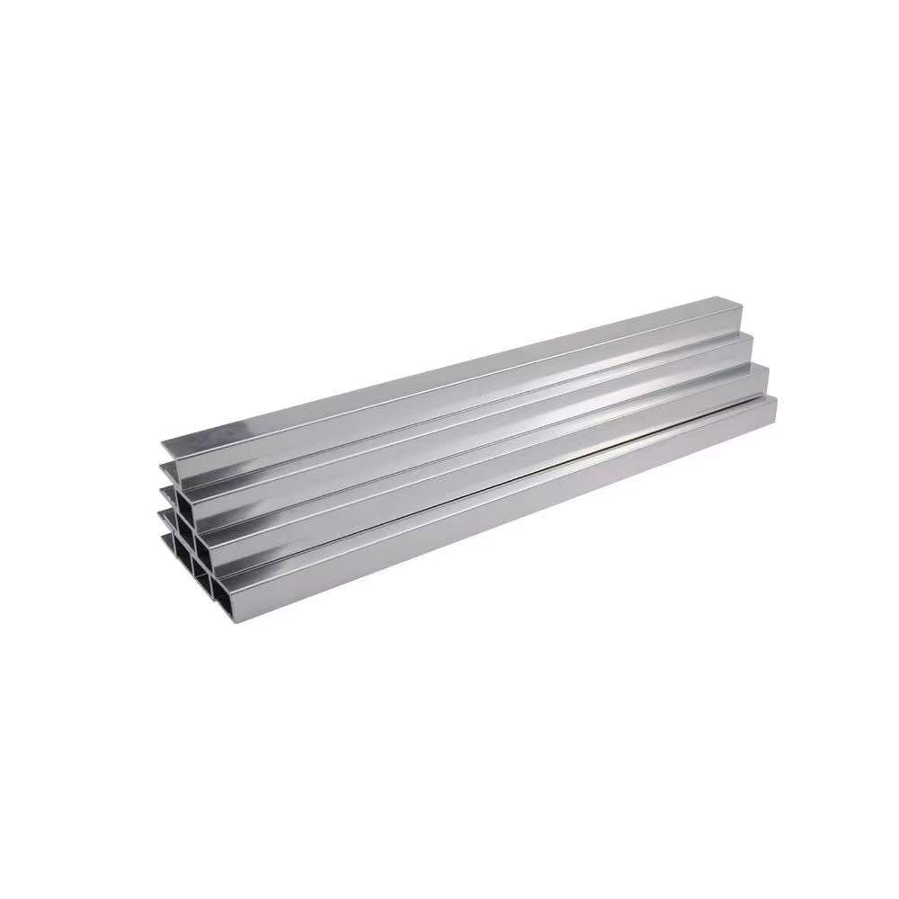 Aluminum 6063 Extrusion U-Shaped Tube Aluminium U Channel Railing Profile