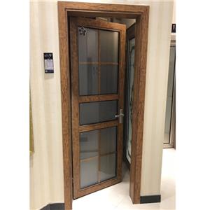 लकड़ी गारिन ओक अदृश्य कांच का दरवाजा