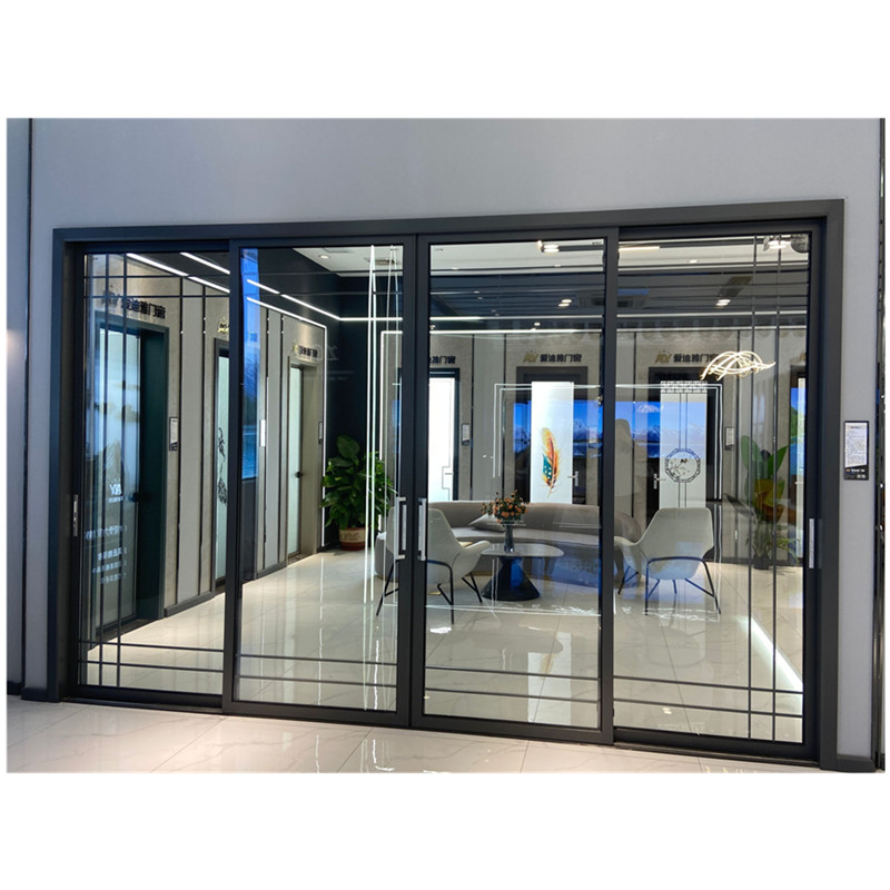 Wooden Color Aluminum Alloy Commercial Lift-sliding Door