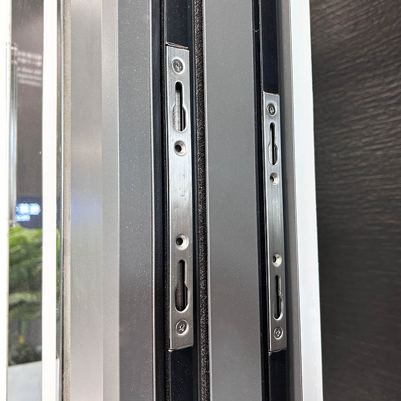 Aluminum Frame 6 Tracks Sliding Sash Window With SS304 Mosquito Net
