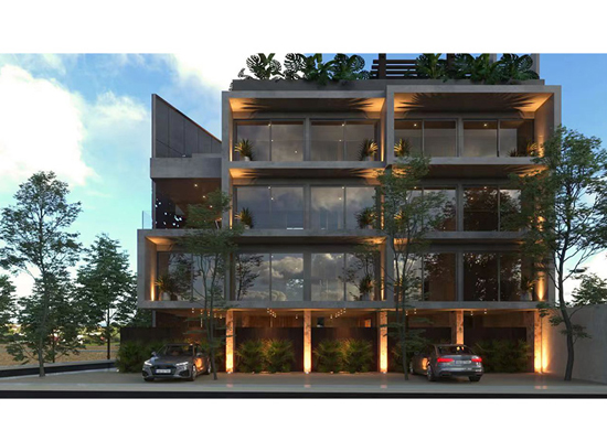 Apartment with Thermal Break Aluminium Window and Door