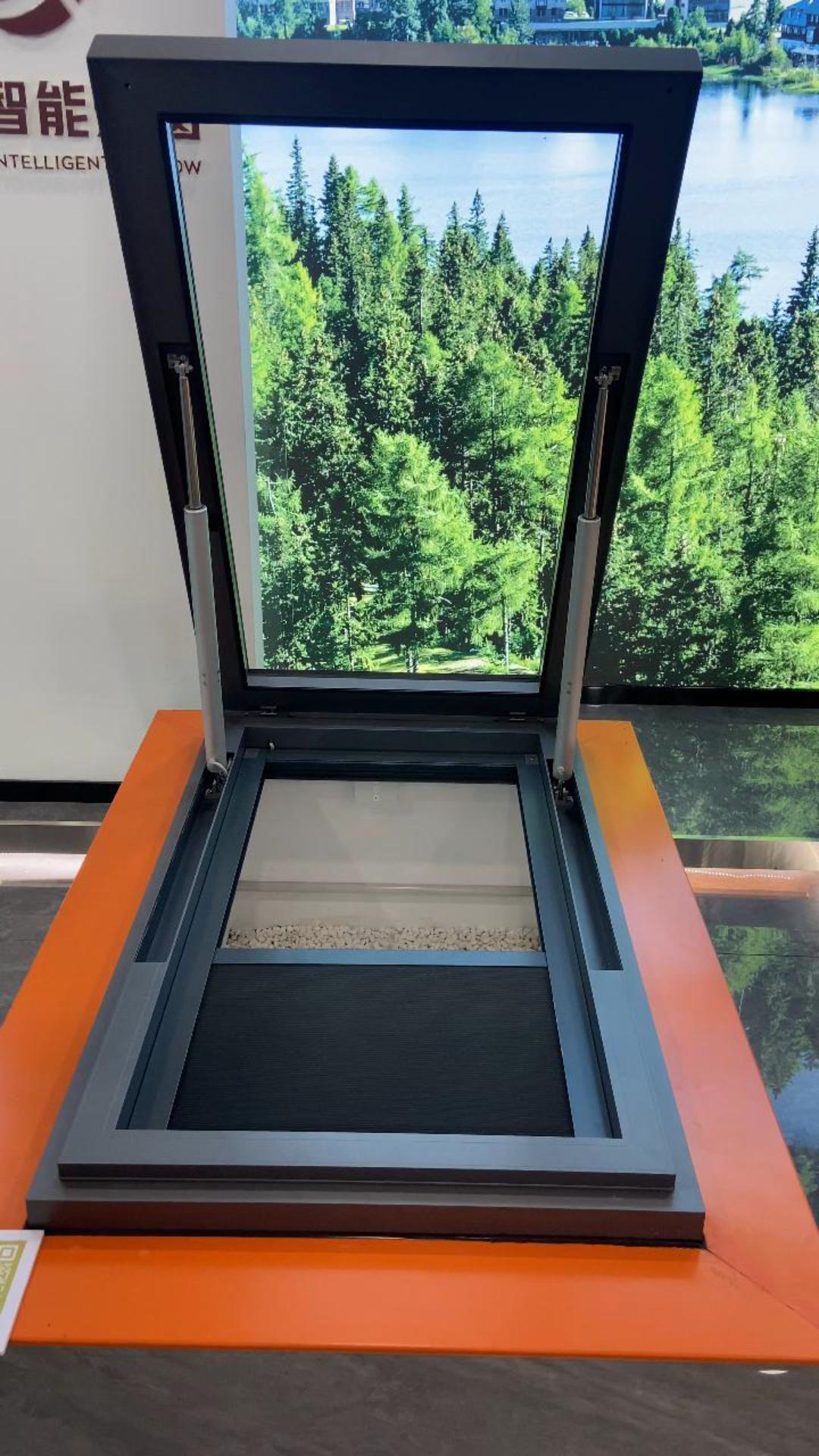 6063-T5 heat insulation aluminum automatic casement window