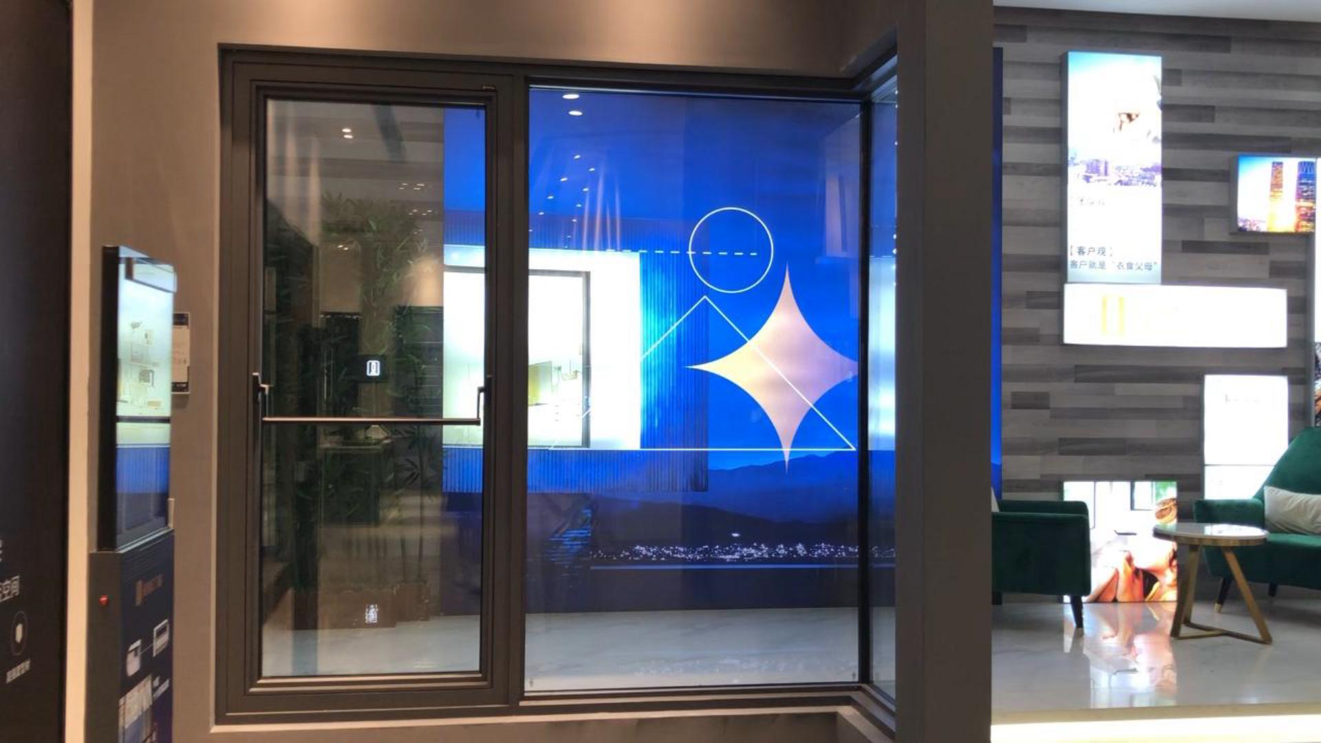 Hurricane Impact Hidden Frame Triple Laminated Glass Curtian Wall