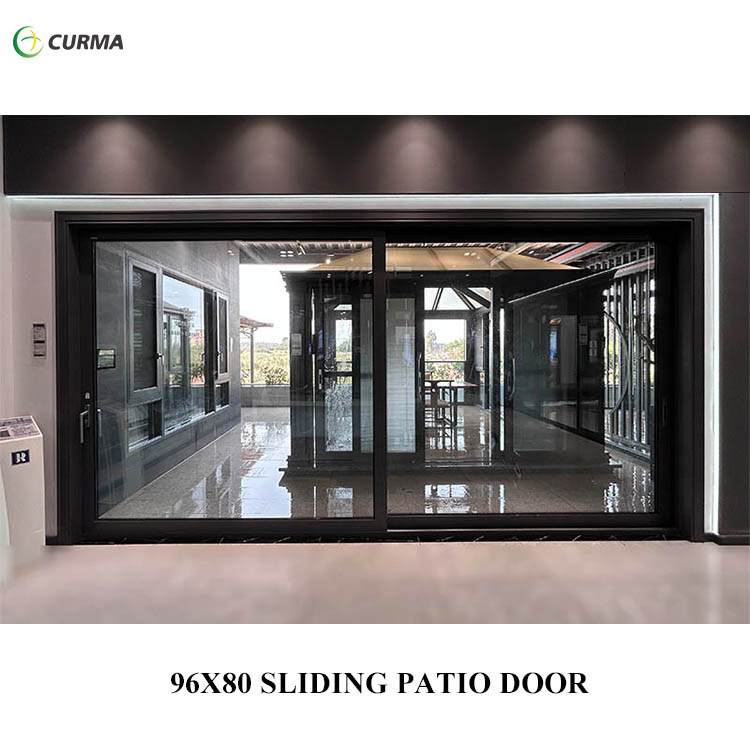96x80 sliding patio door cost aluminium thermal insulation exterior sliding doors for sale