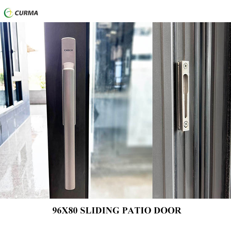 96x80 sliding patio door cost aluminium thermal insulation exterior sliding doors for sale