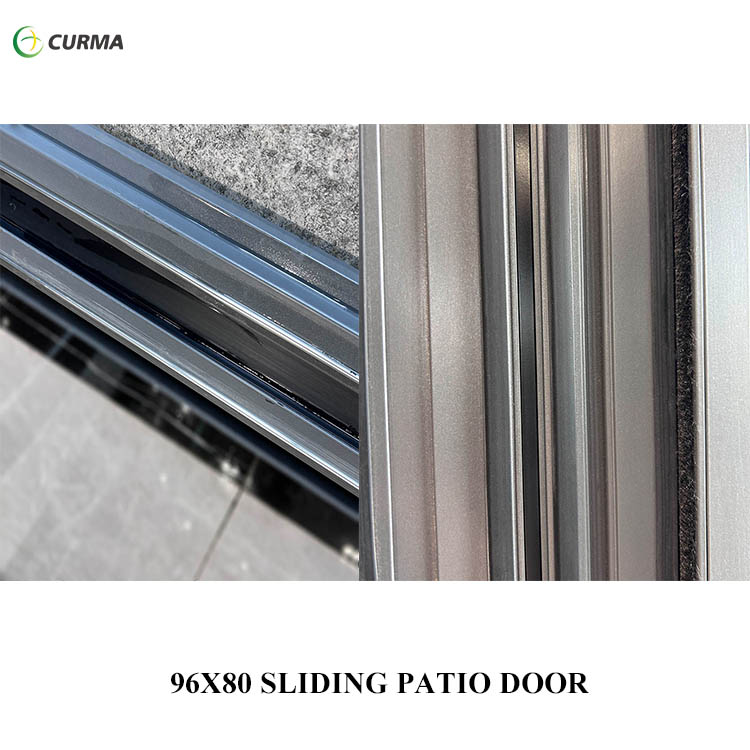 96x80 sliding patio door cost aluminium thermal insulation exterior sliding doors for sale
