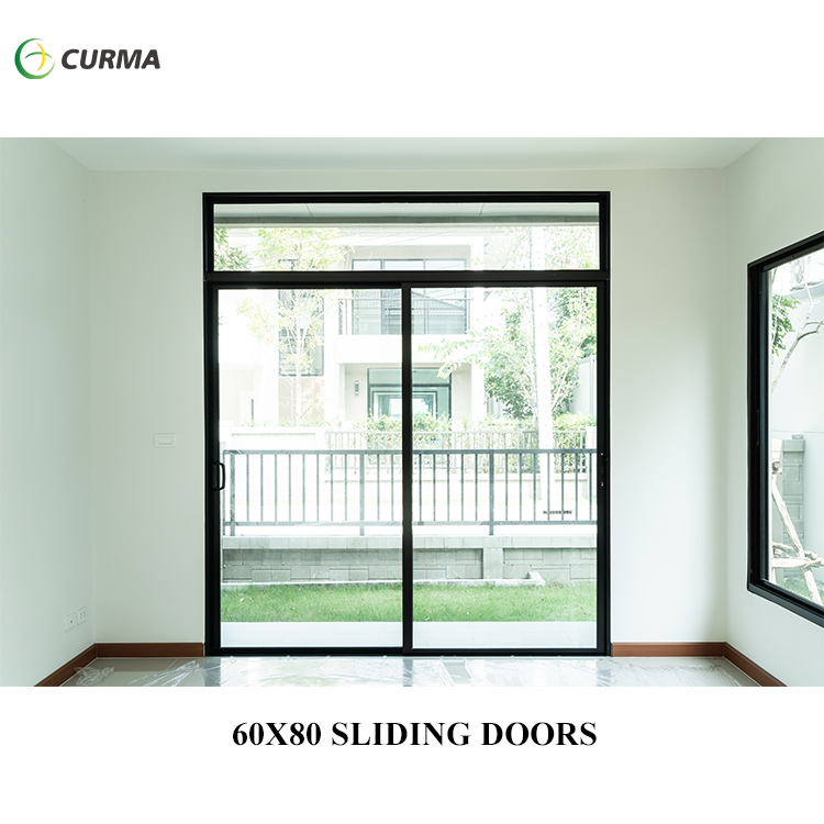 Sliding doors 60 inch wholesale price double sliding patio exterior doors for sale