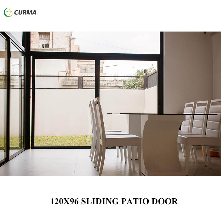 120x96 sliding doors public buildings wind resistant energy efficient double glazing sliding door