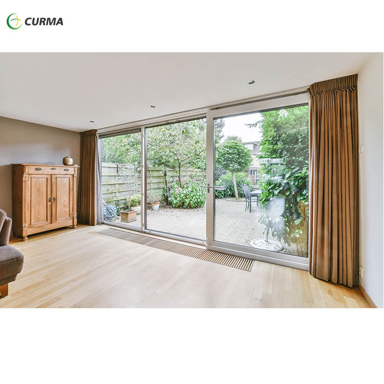 120x96 sliding doors public buildings wind resistant energy efficient double glazing sliding door