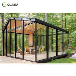 कूर्मा थोक यूरोपीय शैली गज़ेबो एल्यूमिनियम गार्डन बिल्डिंग बैरिला सनरूम