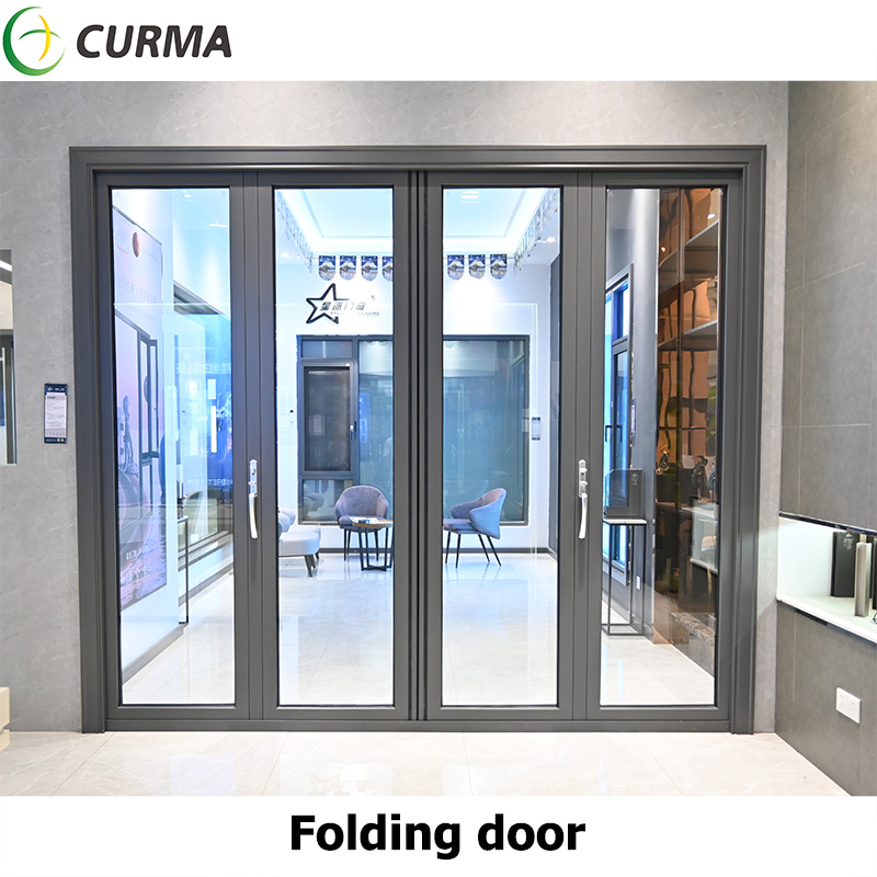 Curma aluminum insulated large multifold slide bifold folding doors Manufacturers, Curma aluminum insulated large multifold slide bifold folding doors Factory