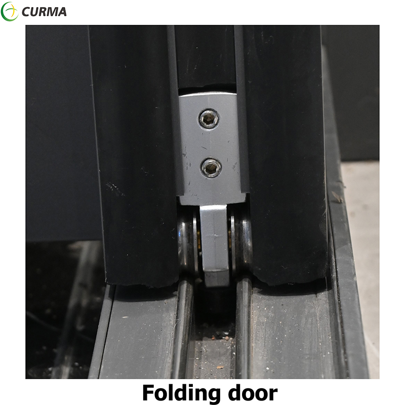 Curma aluminum insulated large multifold slide bifold folding doors