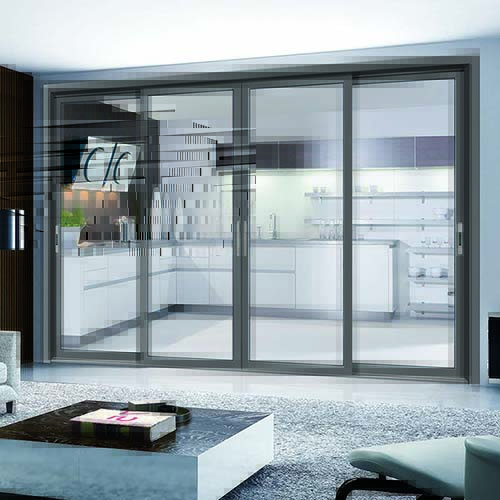 Is Aluminum Door double glazed?