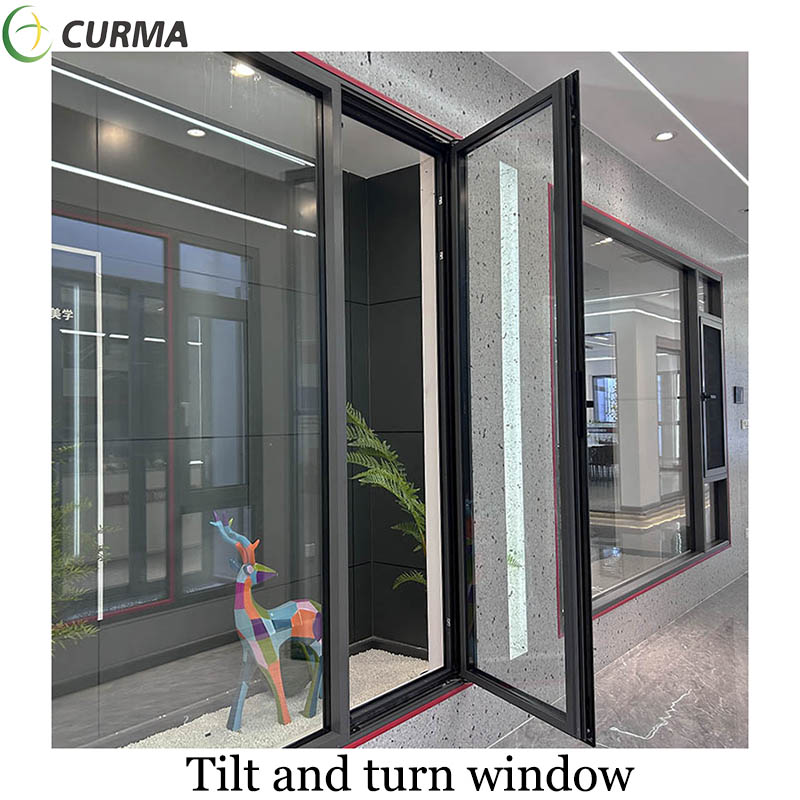 Curma aluminum tilt and turn casement swing window