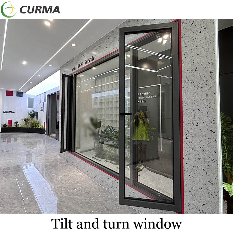 Curma aluminum tilt and turn casement swing window