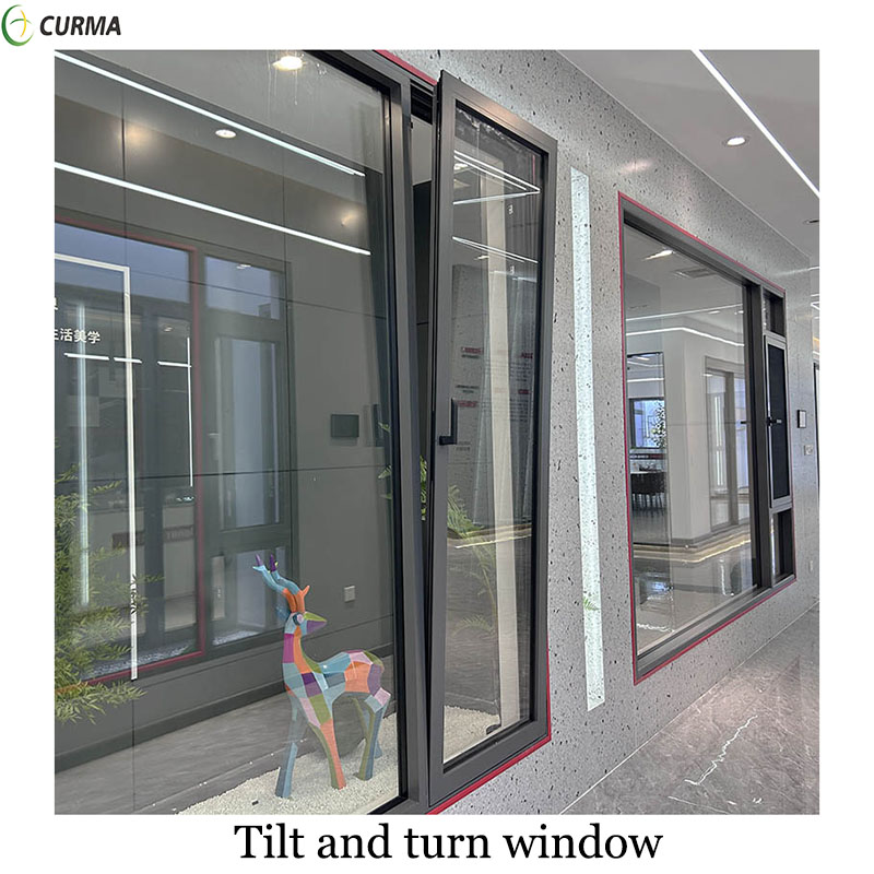 Curma aluminum tilt and turn casement swing window