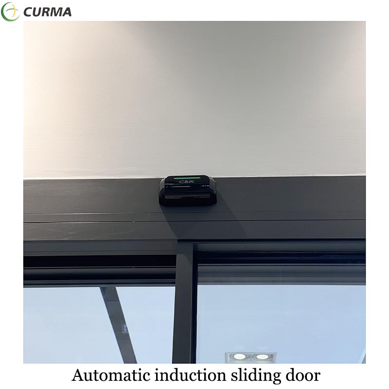 automatic sliding glass door