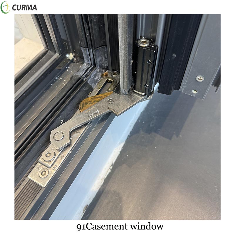 91 Aluminium casement swing tilt and turn open thermal break system alumital window Manufacturers, 91 Aluminium casement swing tilt and turn open thermal break system alumital window Factory