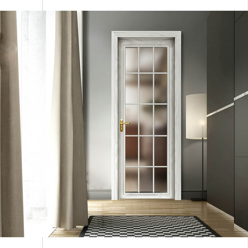 What size is a single glass door?