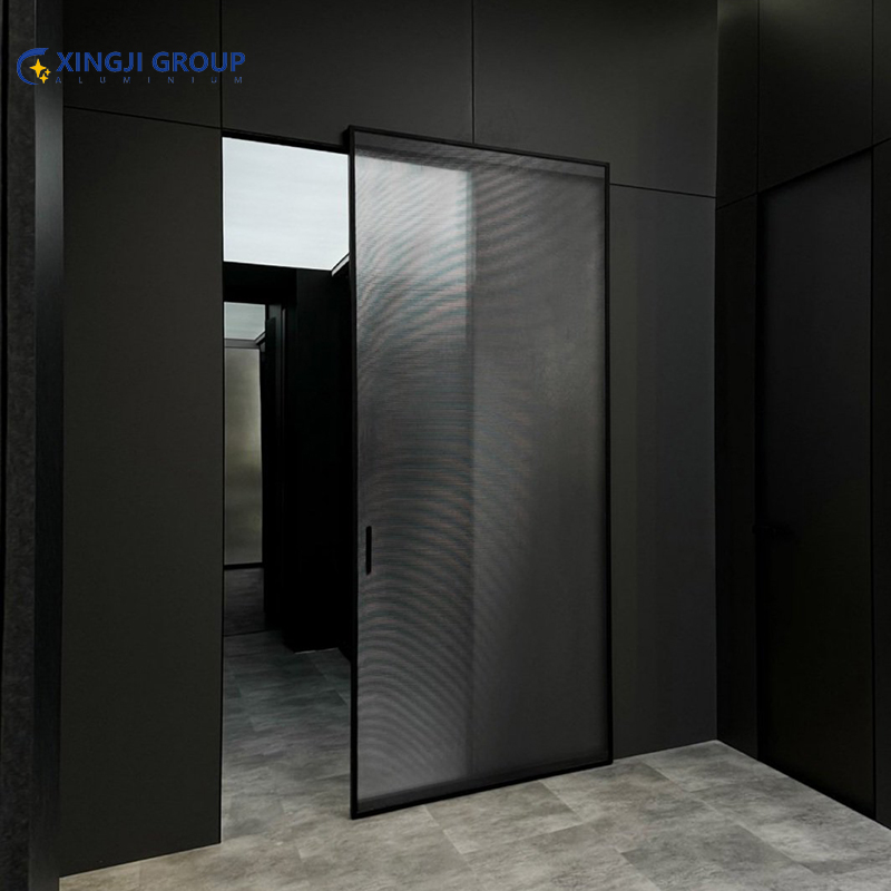 Aluminum Alloy Modern Customized China Interior Sliding Ghost Door Manufacturers, Aluminum Alloy Modern Customized China Interior Sliding Ghost Door Factory