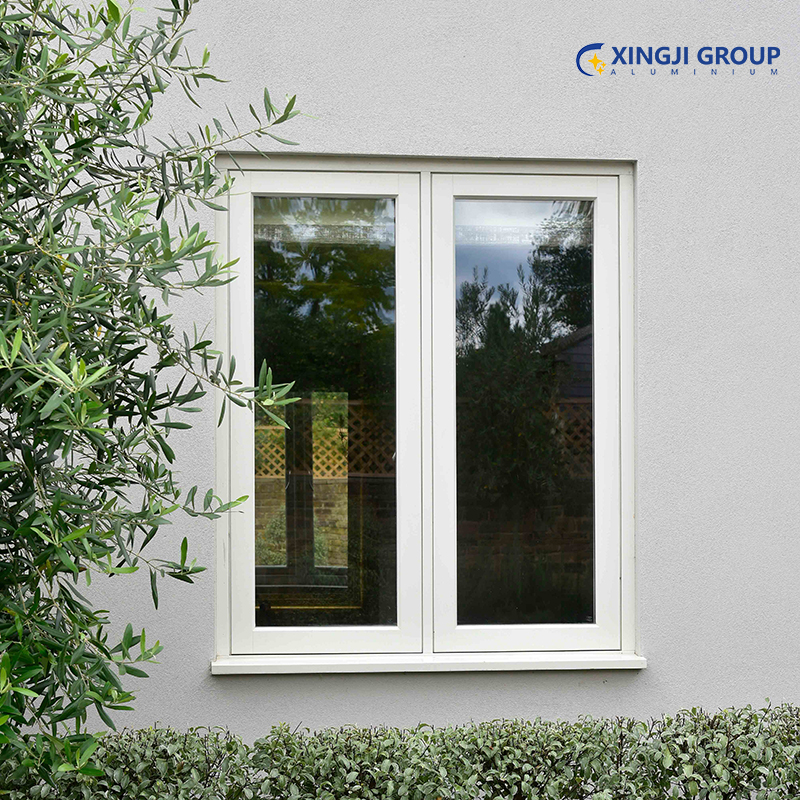 aluminum open window