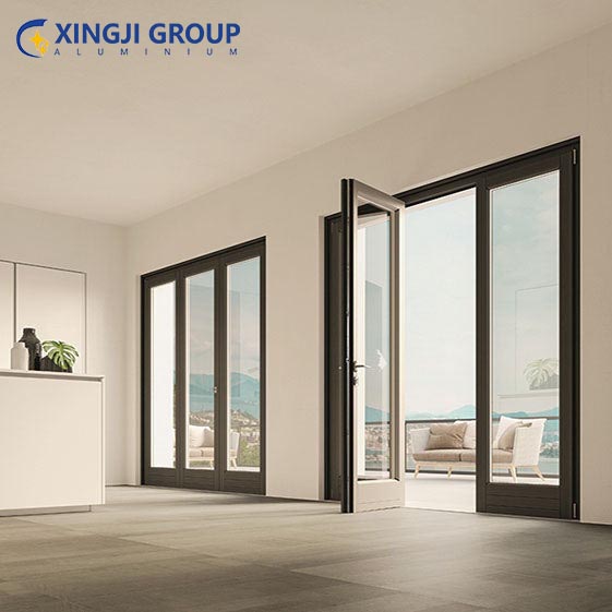 aluminium coated doors
