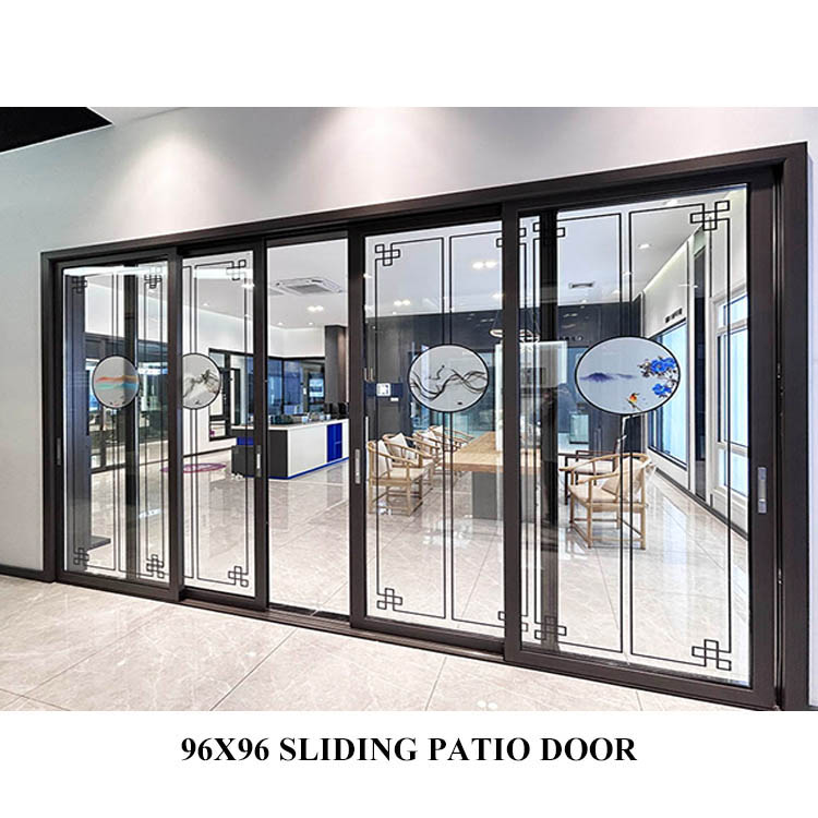 96x96 sliding glass door external aluminium sliding doors prices waterproof soundproof