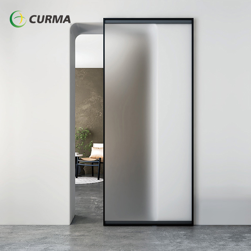 Aluminum Alloy Modern Customized China Interior Sliding Ghost Door