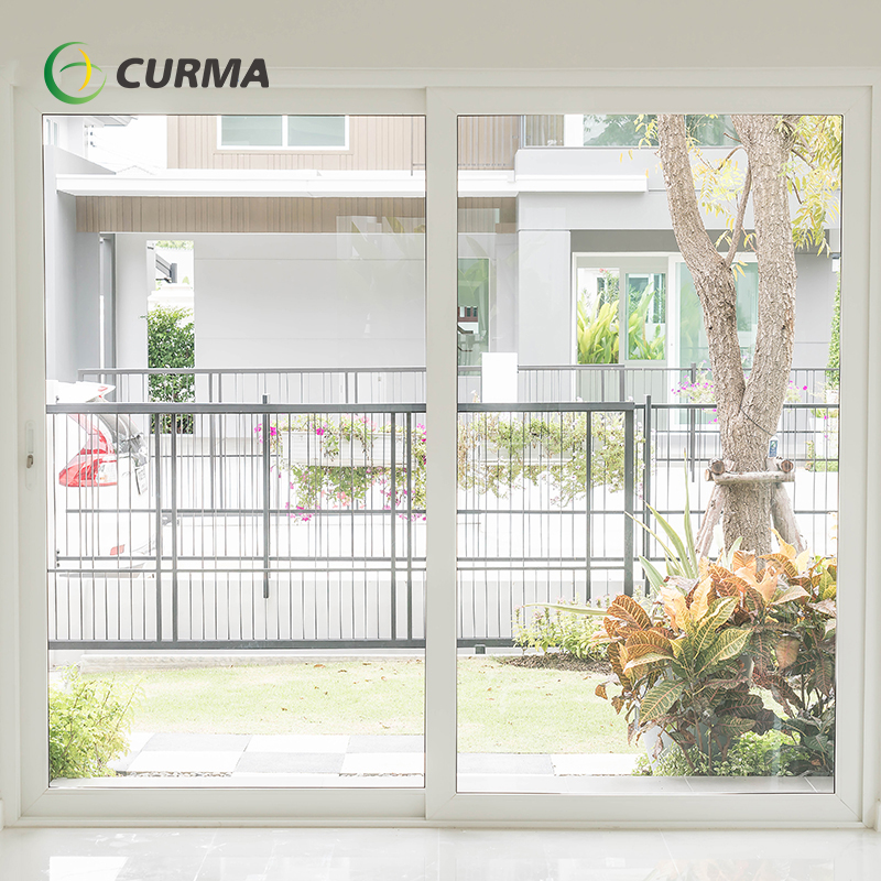 Custom Made Double Glazed Commercial Large Panoramic Sliding Door