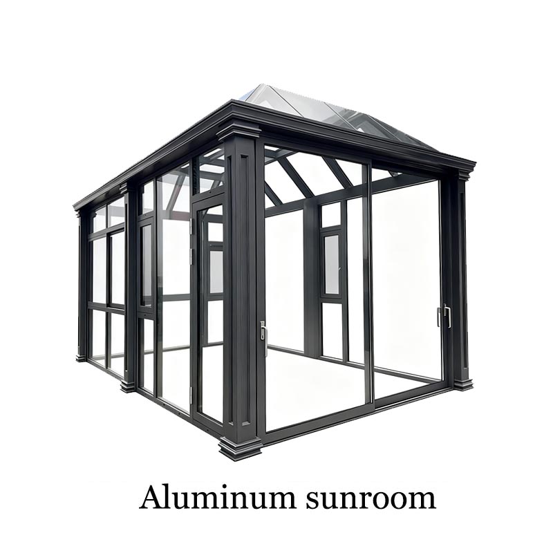Aluminum sunroom manufacturers glass room aluminium frame solarium for garden