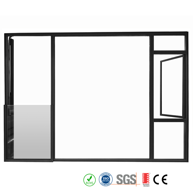 91#Curma modern hot sale waterproof hinged exterior casement picture window