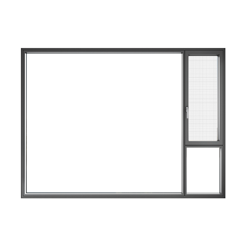 6063-T5 heat insulation aluminum automatic casement window