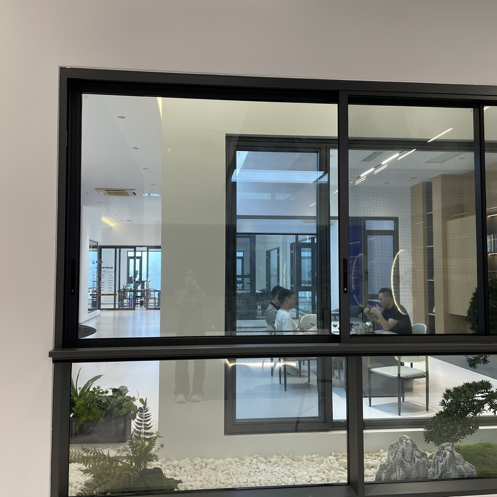 160#Curma Aluminium six-track Sliding Window